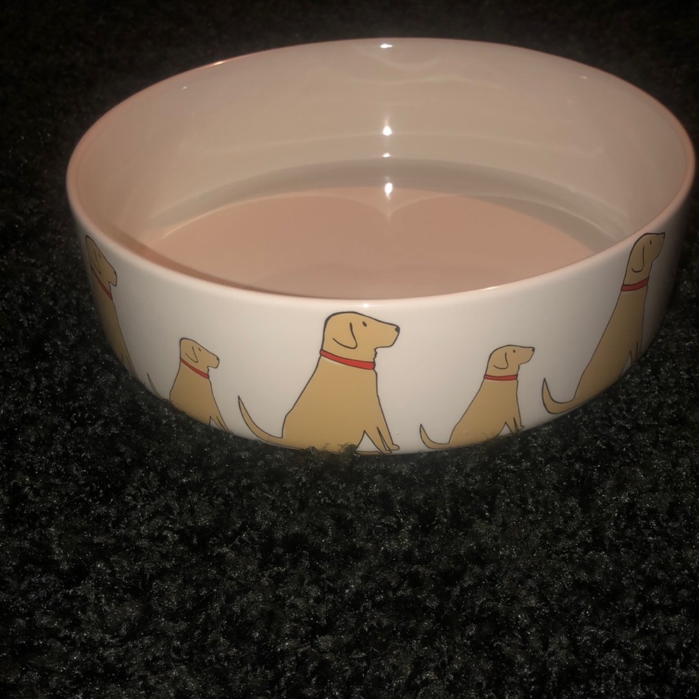 Sweet William dog bowl. No chips or cracks